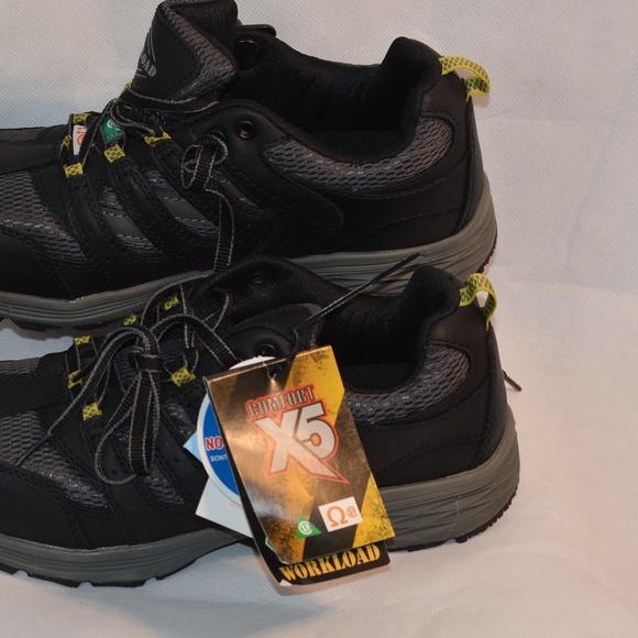 Steel Toed Men's SZ 9 WorkLoad Safety Shoes - Picture 6 of 15